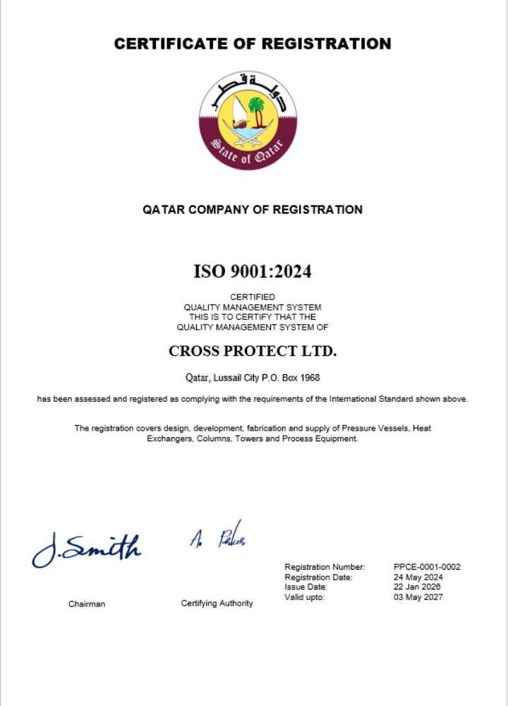 Qatar business registration certificate Word and PDF template